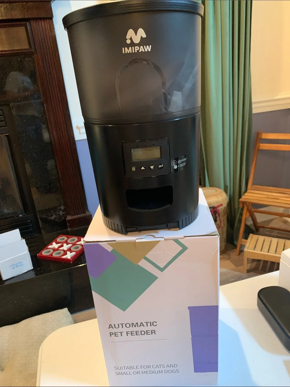 Automatic Dog or Cat Feeders, 3L Timed Cat Dry Food Dispenser, Programmable NEW